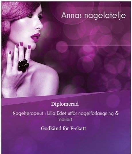 Annas nagelatelje  logotyp
