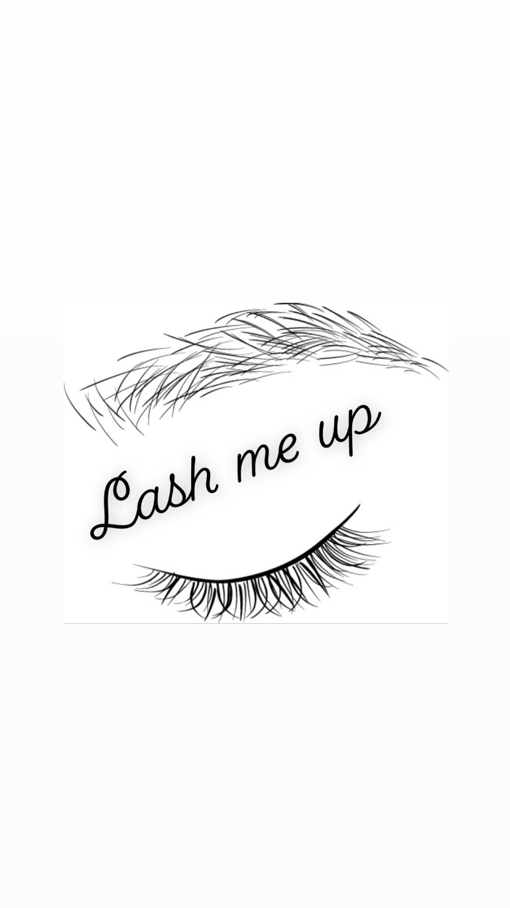 Lash me up logotyp