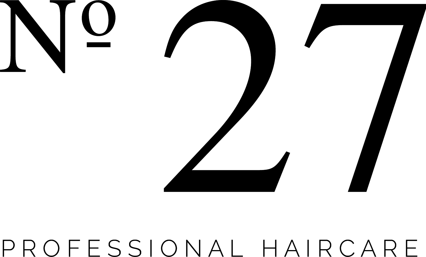 No.27 Professional Haircare logotyp