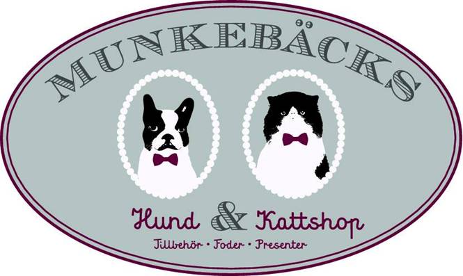 Munkebäcks Hund o Katt logotyp