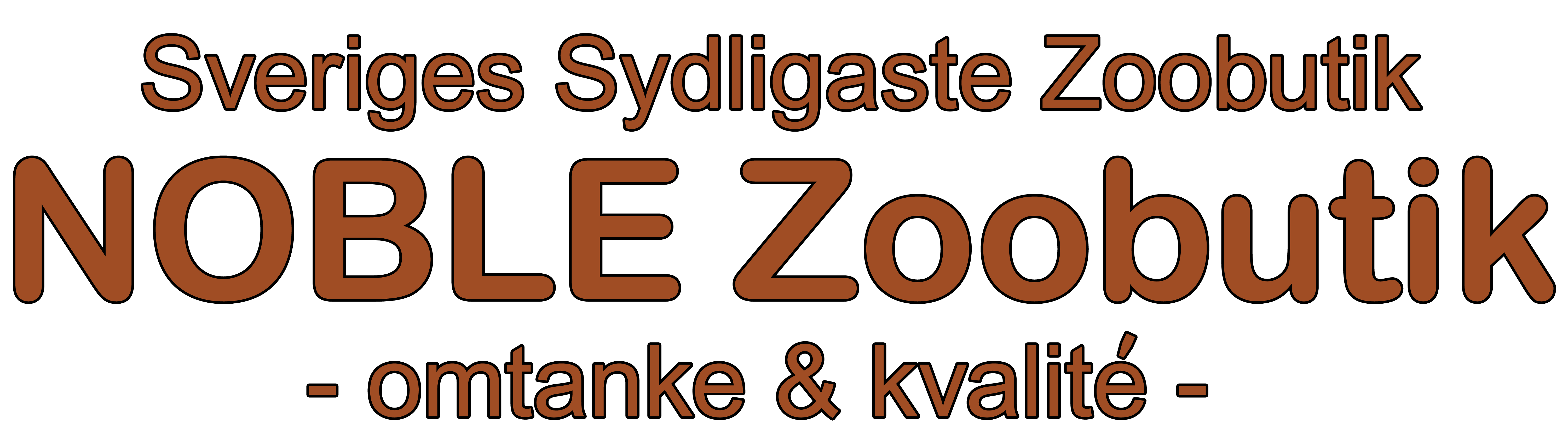 NOBLE Zoobutik logotyp