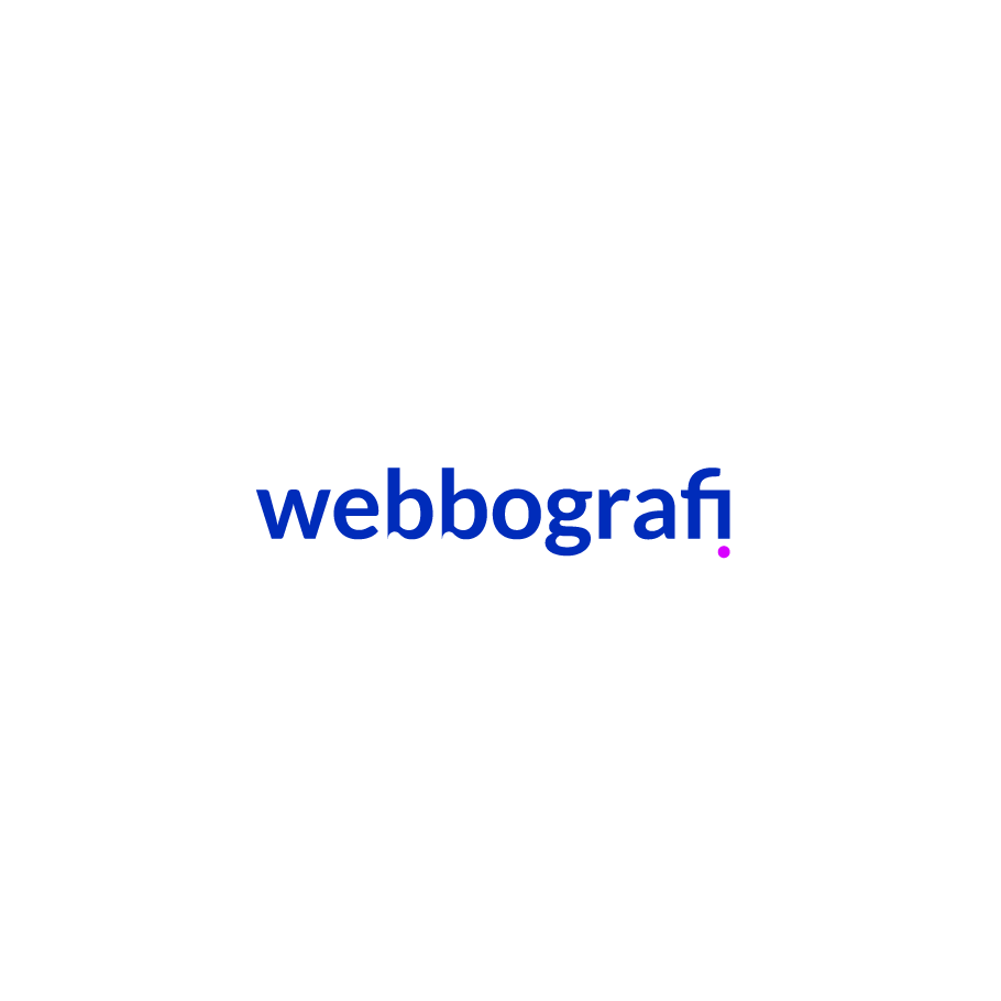 Webbografi Digitalbyrå logotyp