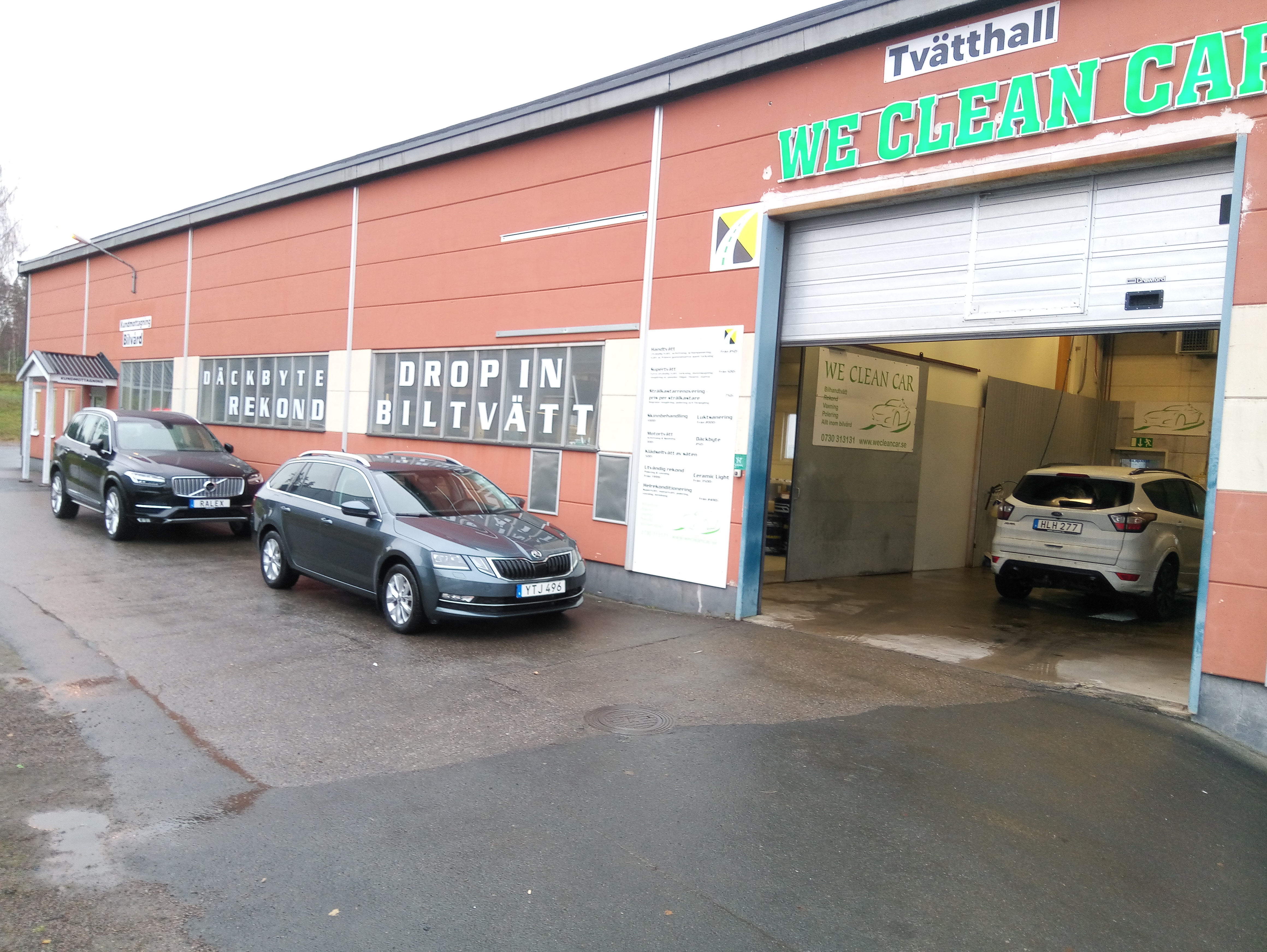 WE CLEAN CAR logotyp