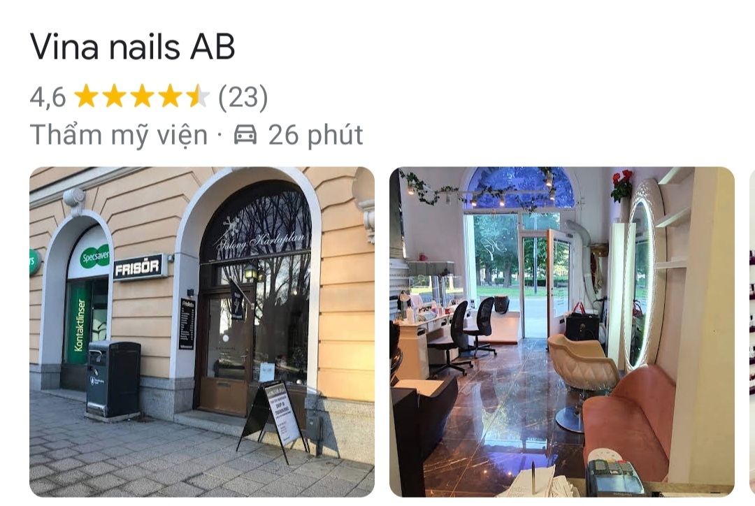 Vina Nails AB logotyp