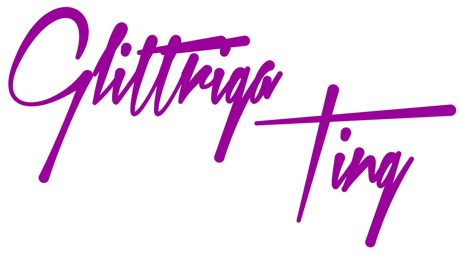 Glittriga Ting logotyp