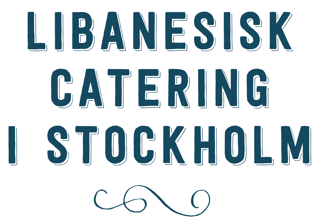Libanesisk catering logotyp