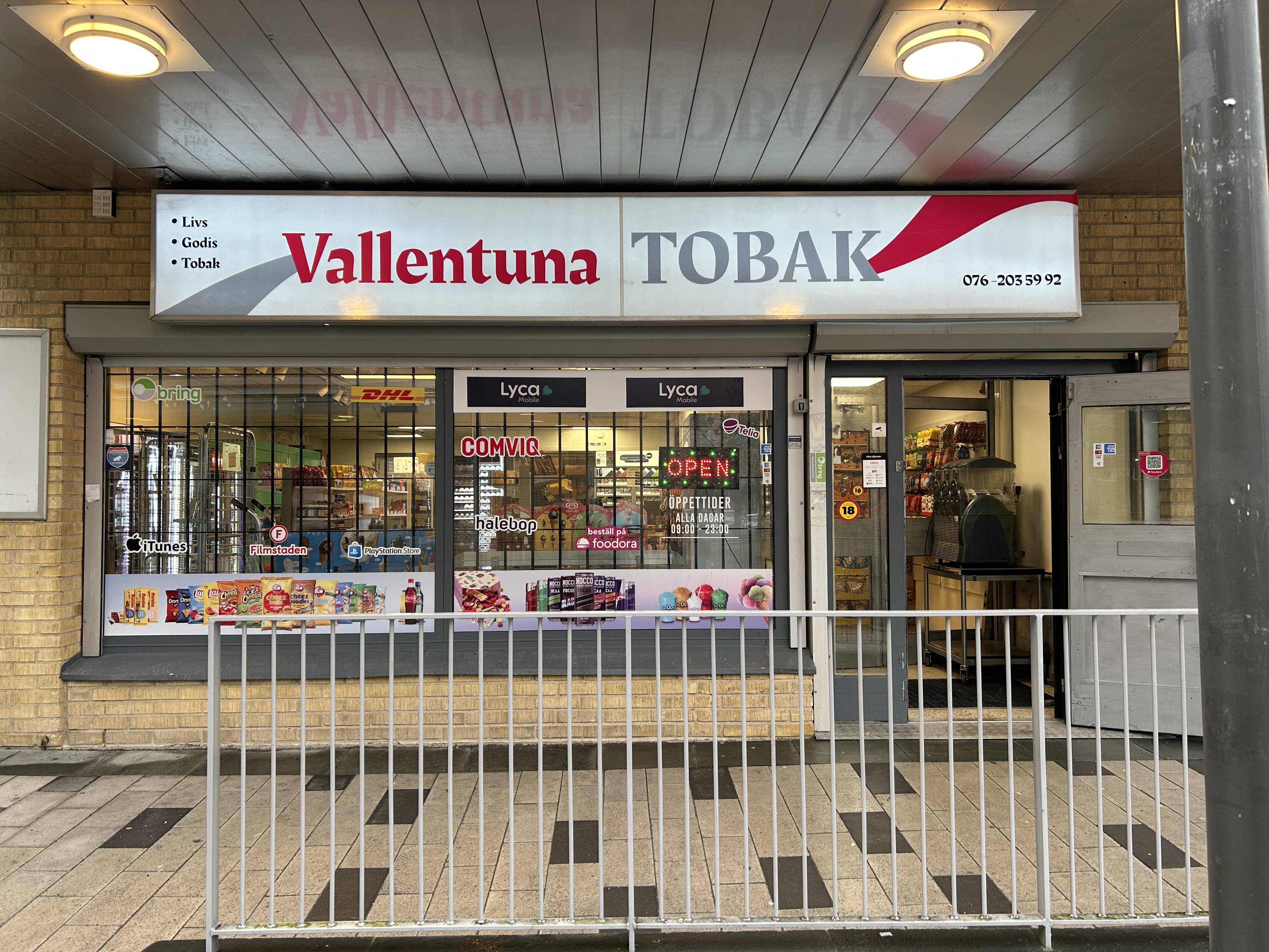 Vallentuna Tobak logotyp