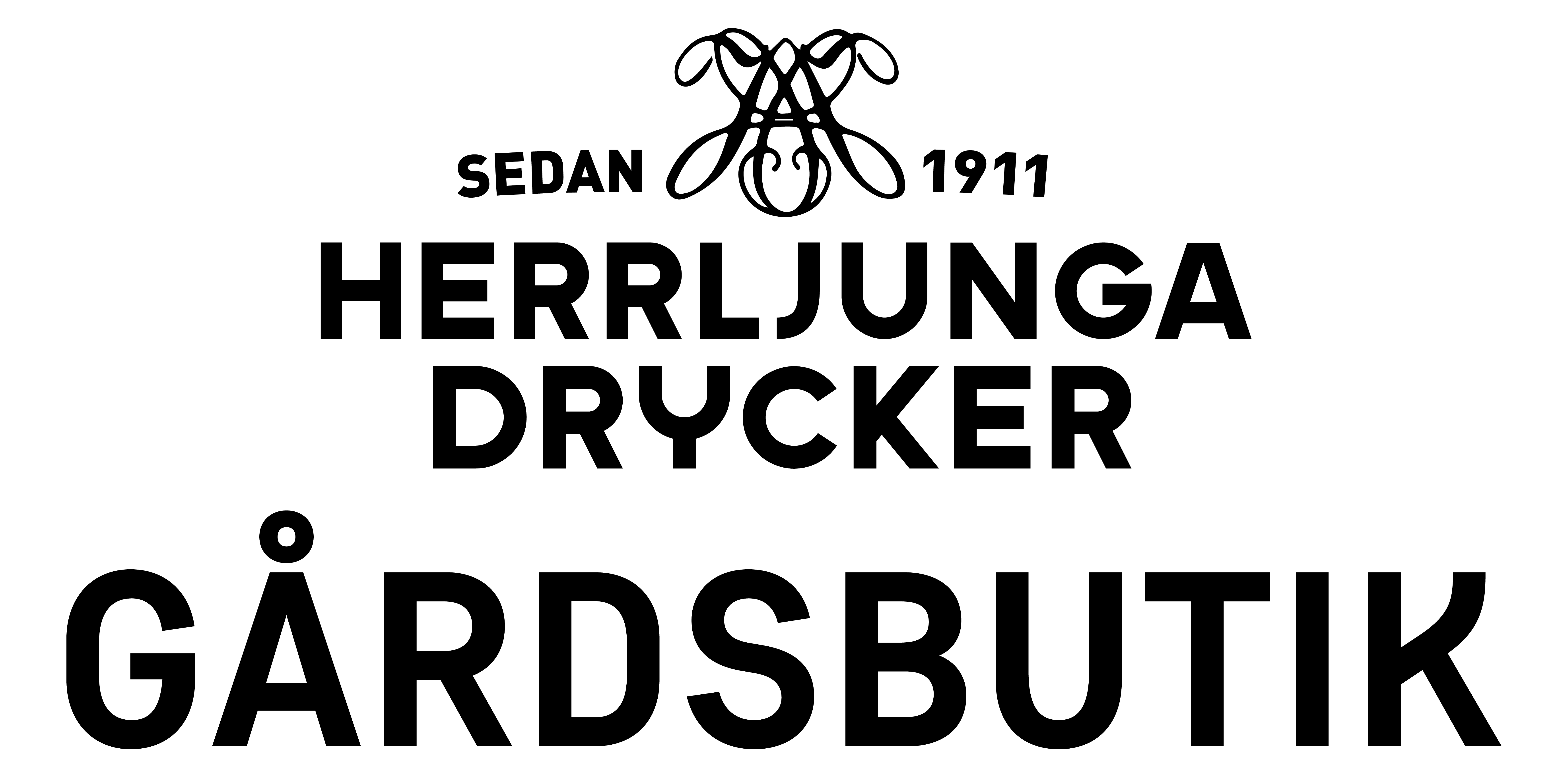 Herrljunga Drycker Gårdsbutik logotyp