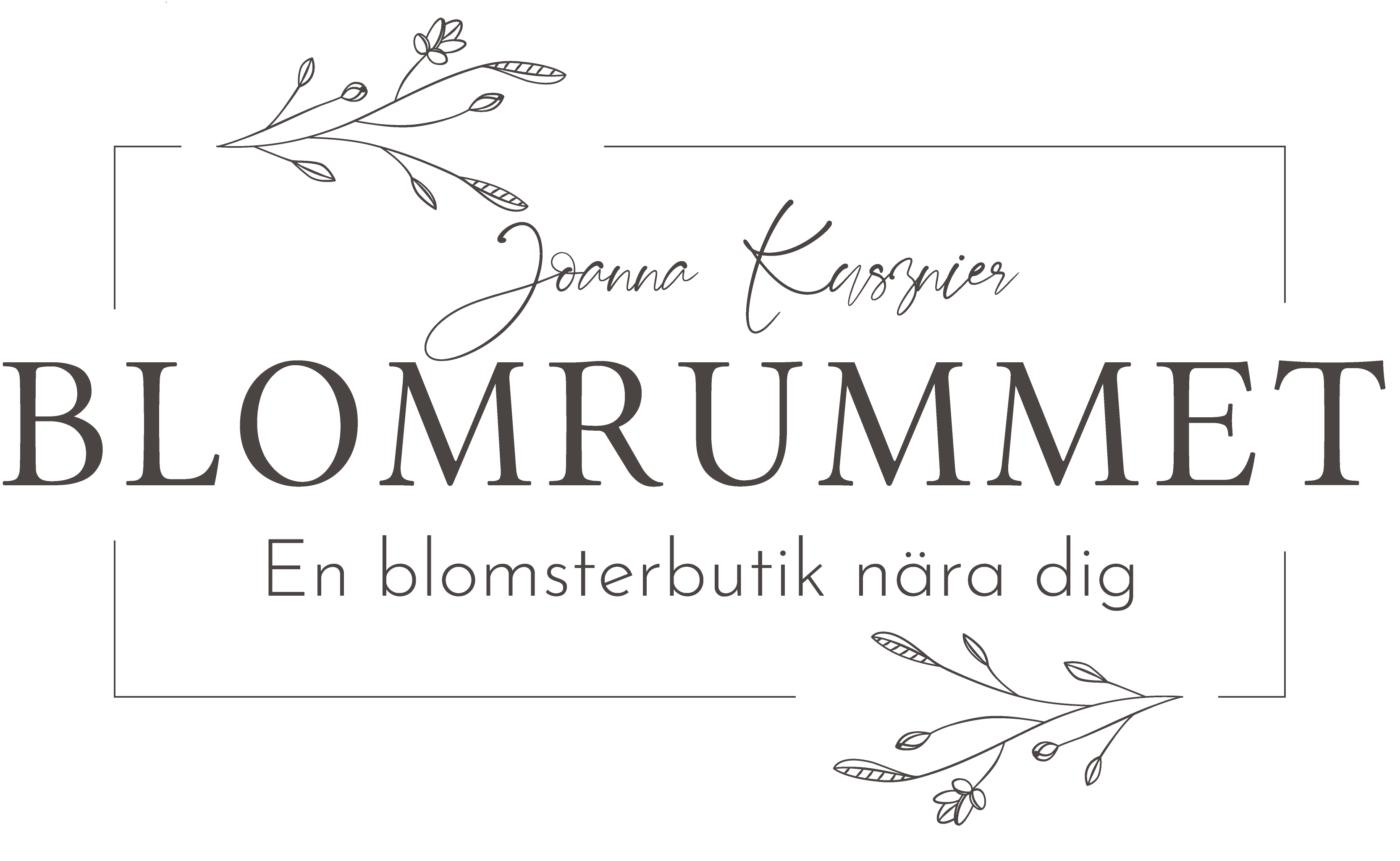 Blomrummet logotyp